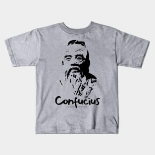 Confucius Chinese ancient philosopher and politician Kids T-Shirt